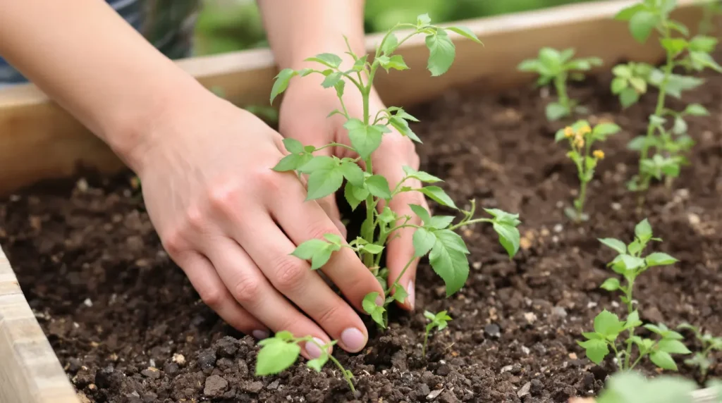 Que planter au potager au printemps : tomates, poivrons, aubergines, courgettes, plantes à bulbes